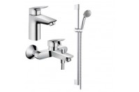 Set baterii baie Logis 100 Hansgrohe